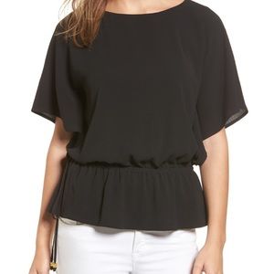 Michael Kors Cinch Waisted Top